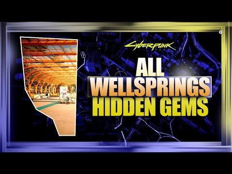 Cyberpunk 2077 | All Wellsprings Hidden Gem Locations