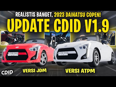 REVIEW MOBIL BARU CDID UPDATE V1.9 DAIHATSU COPEN ! REALISTIS BANGET - Car Driving Indonesia Roblox