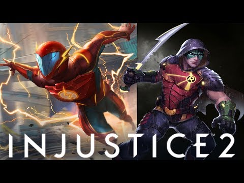EPIC 5 STAR SPEED FORCE FLASH + 5 STAR BLADEMASTER ROBIN GAMEPLAY! - Injustice 2 Mobile