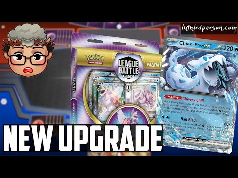 Upgrade Your Palkia VSTAR League Battle Deck with Chien-Pao ex! (Pokemon TCG Deck List + Matches)