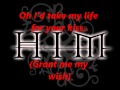 HIM - The Face Of God (Lyrics)