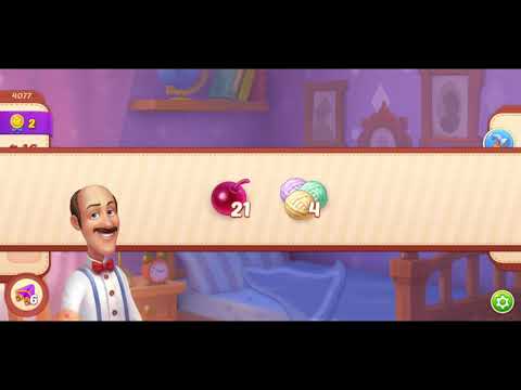 Homescapes 4077 level #homescapes