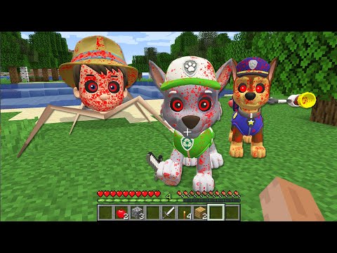 Scooby Craft - This is Real PAW PATROL.EXE in Minecraft - Coffin Meme gameplay 2 part