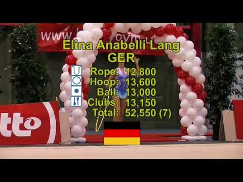 Elina Lang Happy Cup 2015