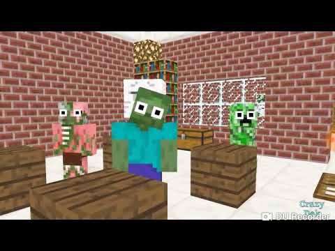 Monster school photos challenge minecraft animation