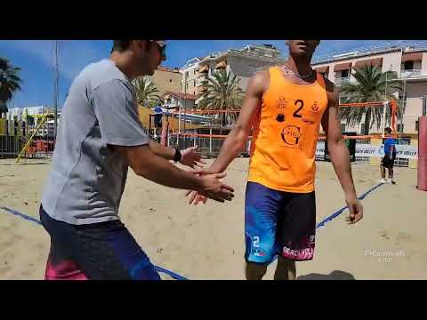 Campionato Italiano Assoluto Sanremo   Ottavi Di Finale Vincenti R  Giumelli & S  Seregni VS A  Lupo