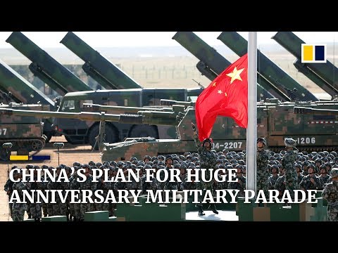 China’s plan for massive military parade to celebrate its 70th anniversary