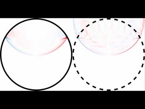 Whispering gallery wave simulation for cylinder and broken culinder using FDTD