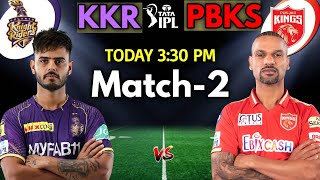 IPL 2023 Match-2 | Kolkata vs Punjab Match Playing 11 | Match Details & Playing 11 | KKR vs PBKS