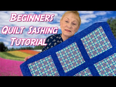 Basic Quilt Sashing Tutorial | The Sewing Room Channel