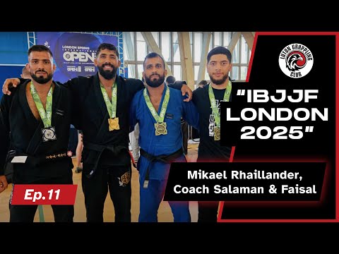 Mikael Rhaillander, Salaman and Faisal competing IBJJF London 2025 | LGC Vlog 11 | #bjj #jiujitsu