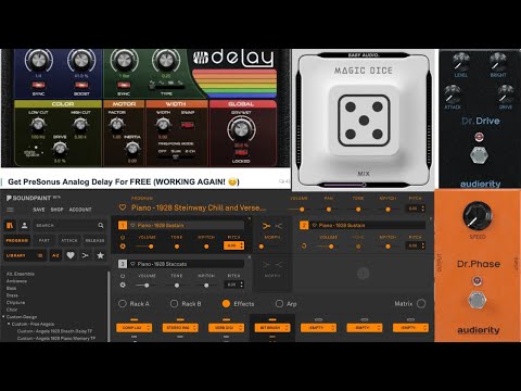 FREE VST PLUG-IN (SoundPaint, BabyAudio, PreSonus, Audiority) Now you know Vol  53