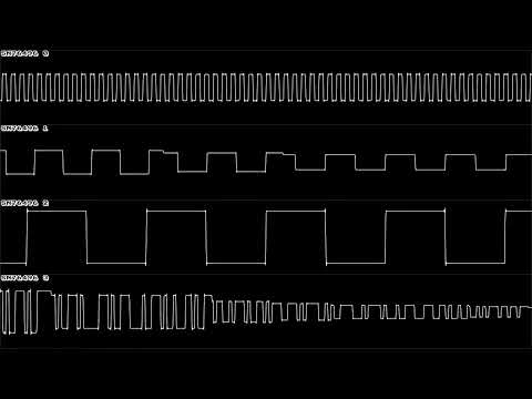 Sonic Pocket Adventure (NGPC) - Secret Plant Zone (Act 2) - In Oscilloscope View!