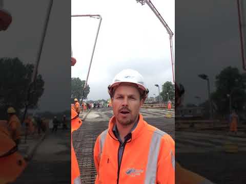 Vlog stort brug centrum Wanssum 12 juni 2019