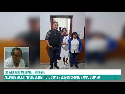SALTA - Reclamos por el cierre del Instituto de enfermeria de Campo Quijano #canal7salta
