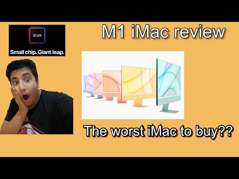 M1 24 inch iMac review 1 month later review .the worst Mac ever? #apple #imac