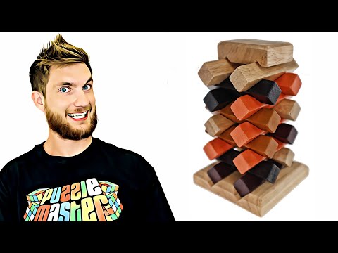 Tower of Babel a wood puzzle from Puzzle Master - Review