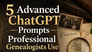 5 Advanced ChatGPT Prompts Professional Genealogists Use | Part 2