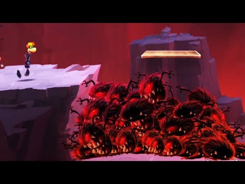 Rayman Legends Definitiv Edition - 100% Walkthrough - Part 10 - World 5