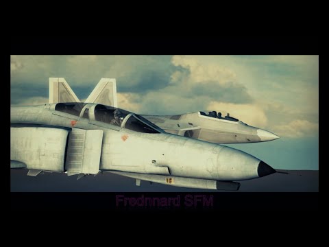 Iranian F-4s Vs F-22s over persian gulf incident (Animated)