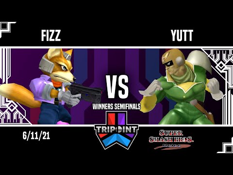 Tripoint Smash Test Run - Winners Semifinals - Fizz (Fox) Vs. Yutt (Captain Falcon)