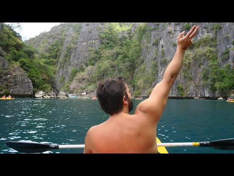 4 days in Coron  |  boat touring and finding the secret beach at Black Island beach