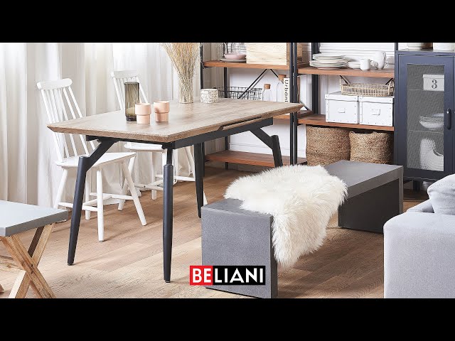 Video Teaser für BELIANI - Tisch BARBOSA