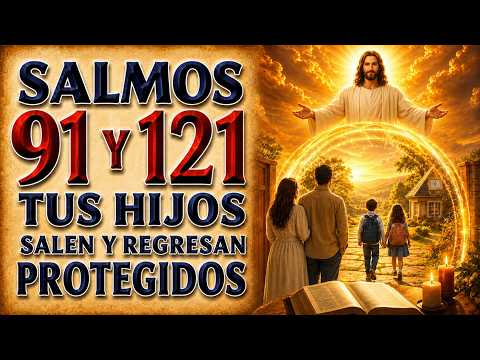 SALMO 91 Y 121 PARA TUS HIJOS | DIOS PROTECTS THEIR STEPS