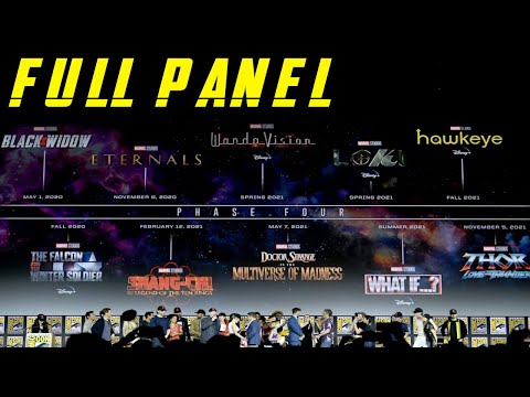 FULL Marvel Studios Panel from Hall H | San Diego Comic-Con 2019 Video