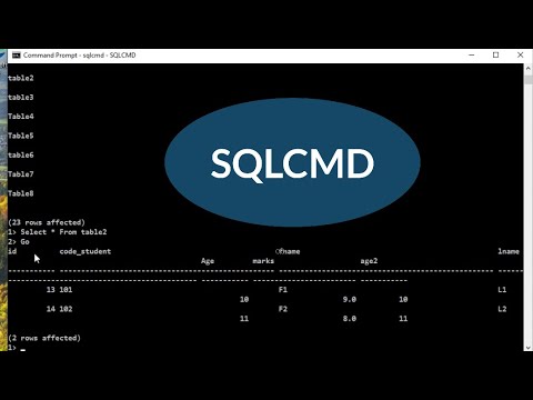 How To Get Data From Sql Database Using Sqlcmd Step By Step Tutorial