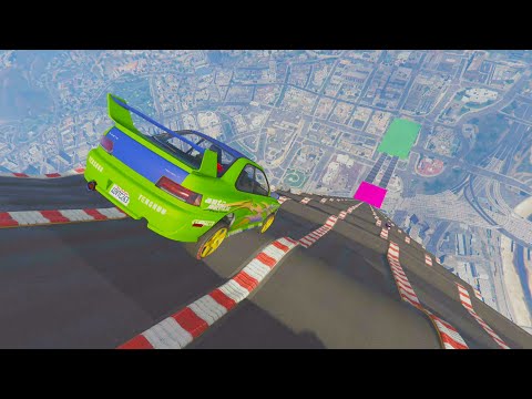 MEGA RAMPA CREADA PARA CAERTE SIEMPRE!! - GTA V ONLINE