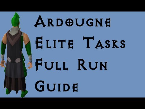 RSTasks: Ardougne Elite Tasks Guide - Full Set Run