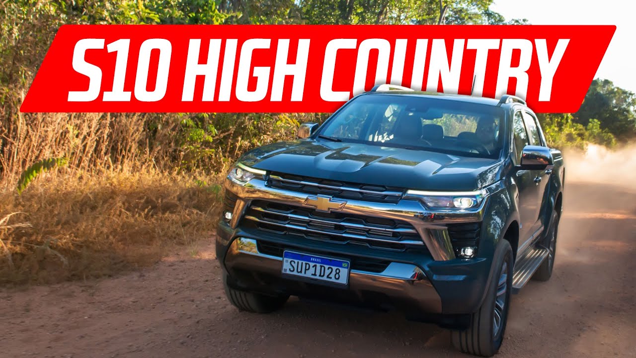 LANÇAMENTO Chevrolet S10 High Country 2025: novidades e preço da versão topo de linha