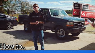 How to change spark plugs on a 1995 Ford F-250 5.8L 351ci