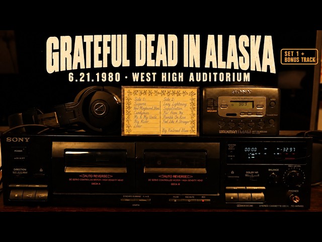 The Only Time the Grateful Dead Ever Played Alaska - Anchorage West High Auditorium 6/21/1980 Set 1