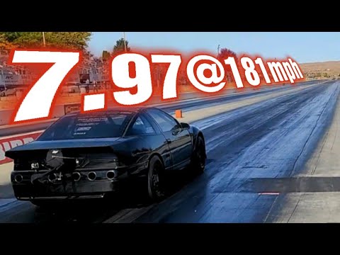 Testing the new head gasket program on the 7 second DSM evil eagle