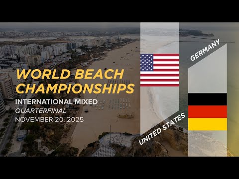 United States vs. Germany (Mixed Quarterfinal) | 2025 World Beach Ultimate Championships