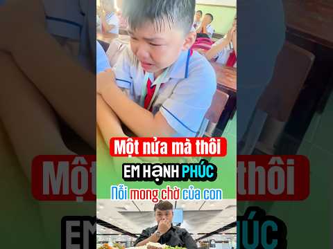 Em hạnh phúc khi được giải 3 toán nhưng phải đợi mẹ tận 2 năm #camdong #yeuthuong #hanhphuc