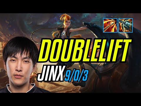 DOUBLELIFT - JINX - NA DIAMOND - PATCH 11.8
