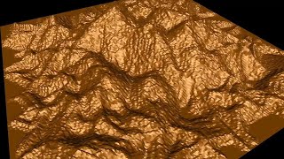 プレートテクトニクスによる地殻隆起デモ2