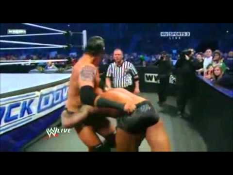 Smackdown 11/29/11 Holiday Special (Wade Barrett interfere's in Orton's match against Otunga)