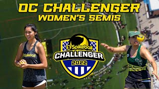 2022 Orange County Challenger Women's Semis // Kick Start vs Nguyen/Yoo (Condensed Ver.)