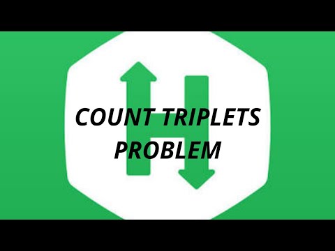 Hackerrank Count Triplet Problem And Solution In Java