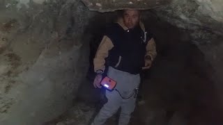 esrarengiz yeraltı odasına girildi çalışmalar sürüyor soluksuz yerin altında hayat ve yaşam