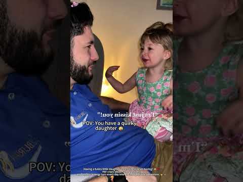 #fyp #funnyvideo When your daughter’s quirky energy takes over