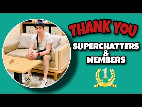 THANK YOU SUPERCHATTERS AND MEMBERS | Gino Mendoza
