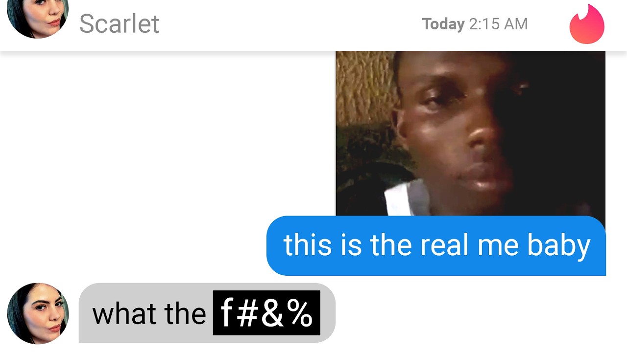 Catfishing Tinder Scammers With Their Own Faces