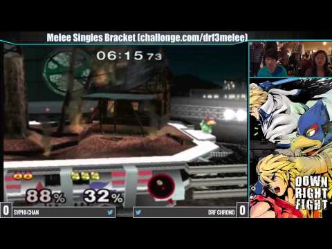 DRF3 - Syphi (Sheik) vs DRF | Chrono (Fox) - Melee Winners Bracket