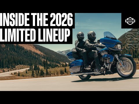 2026 Harley-Davidson® Road Glide Limited Dark Billiard Gray Black Trim