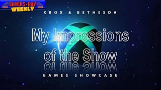 Xbox and Bethesda Games Showcase Impression - Gamers Bay Weekly